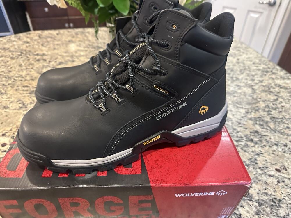 Wolverine Men's Tarmac Waterproof Reflective Composite-Toe 6" Work Boot Size 13